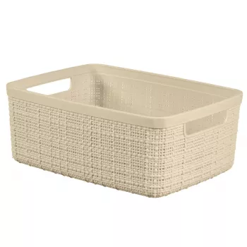 CURVER Korb Jute S 5L 27x20x11cm Creme