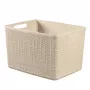 CURVER Korb Jute L 20L 36x28x23cm Creme