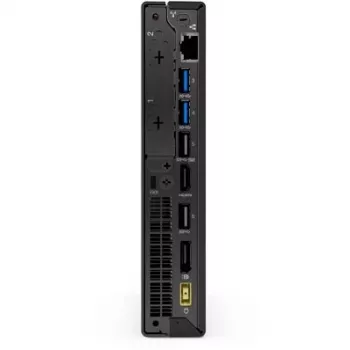 Lenovo ThinkCentre M720q Tiny Desktop PC - Intel Core i5-8500T, 8GB DDR4, 256GB NVMe SSD, Windows 11 Pro, Wi-Fi 5, Bluetooth 5.0, Gigabit Ethernet, 1x USB-C, 5x USB-A, 2x DisplayPort, 1x HDMI