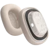 VONMÄHLEN Air Cushions für AirPods Max, Champagner – Premium-Proteinleder & Memory-Schaum Ersatz-Ohrpolster