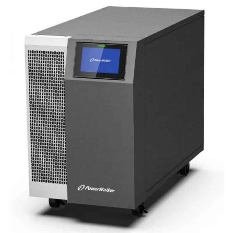 PowerWalker VFI 30K TAP PF1 3/3 BE Online-Doppelwandler-USV, 30kVA/30kW, 3-Phasen-Ein-/Ausgang, Tower, externe Batterien