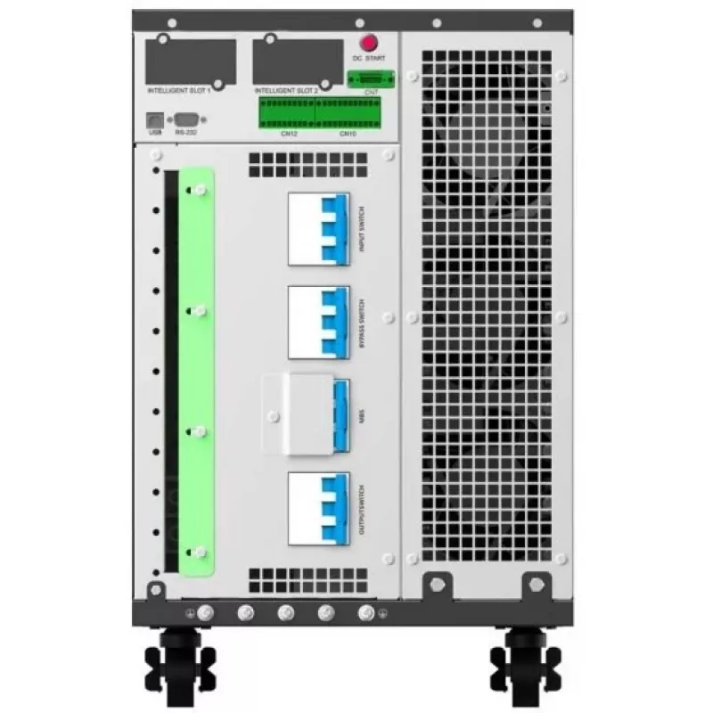 PowerWalker VFI 30K TAP PF1 3/3 BE Online-Doppelwandler-USV, 30kVA/30kW, 3-Phasen-Ein-/Ausgang, Tower, externe Batterien