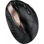 UNITEK Genius Ergo 8250S Kabellose Ergonomische Maus Schwarz-Gold 1600DPI