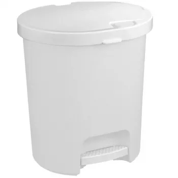 CURVER Deco Bin Tretmülleimer 25L 36x41cm Weiß
