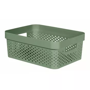 CURVER Infinity Recycled Box 11L 36x27x14cm Grün