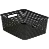 Curver Your Style M Aufbewahrungskorb 35x30x13 cm Dunkelbraun Faltbar Stapelbar 13,7L
