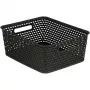 Curver Your Style M Aufbewahrungskorb 35x30x13 cm Dunkelbraun Faltbar Stapelbar 13,7L