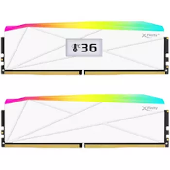 V-Color Manta XFinity+ aRGB DDR5-6000 RAM, CL28, XMP/EXPO - 32 GB Dual-Kit, Weiß