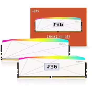 V-Color Manta XFinity+ aRGB DDR5-6000 RAM, CL28, XMP/EXPO - 32 GB Dual-Kit, Weiß