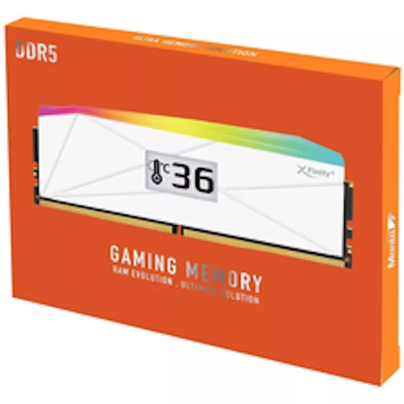 V-Color Manta XFinity+ aRGB DDR5-6000 RAM, CL28, XMP/EXPO - 32 GB Dual-Kit, Weiß