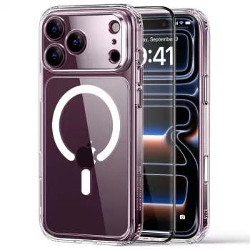 ESR Classic Hybrid MagSafe & Tempered Glass iPhone 17 Pro Max / 18 Pro Max Transparent