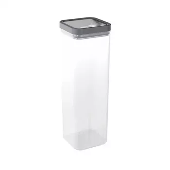 CURVER Kara Vorratsbehälter für trockene Lebensmittel 2,4L Transparent/Dunkelgrau