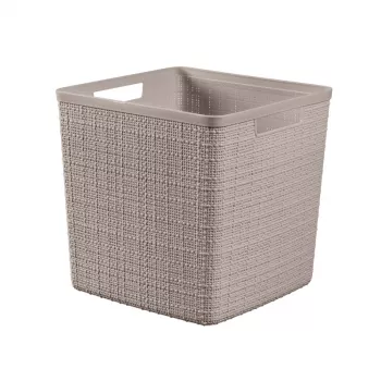 CURVER Korb Jute Quadratisch 17L 28x28x27cm Beige