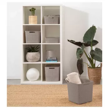 CURVER Korb Jute Quadratisch 17L 28x28x27cm Beige