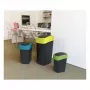 Curver Flip Bin 45L Mülleimer Schwarz/Blau