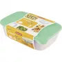 CURVER Fresh & Go Rechteckiges Aufbewahrungsset 3-teilig (2L + 1L + 0,5L) Grün