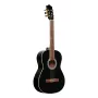 Stagg SCL60 BLK Konzertgitarre 4/4 Fichtendecke Schwarz Hochglanz