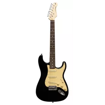 Stagg SES-30 BK E-Gitarre - Schwarz