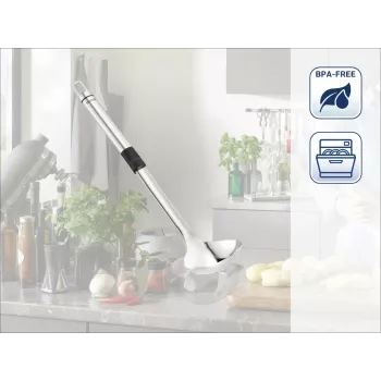 LEIFHEIT ProLine Kleine Suppenkelle, Edelstahl, 30,5 cm, spülmaschinenfest