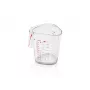 LEIFHEIT Messbecher 1L, Transparent, SAN-Kunststoff, ml/L/Gramm-Skalen, spülmaschinenfest