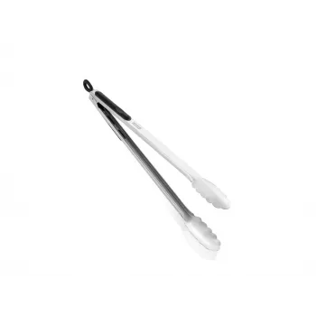 LEIFHEIT Küchen- und Grillzange 41cm Edelstahl mit Verriegelungsmechanismus