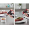 LEIFHEIT Burner Butangas-Brenner mit Piezo-Zündung und Kindersicherung