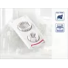 LEIFHEIT Eierschneider Combi – 2-in-1 Eierschneider und Eierachtelteiler, Weiß