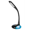 Activejet AJE-VENUS RGB Schwarz LED Schreibtischlampe mit RGB-Basis, 7W Hauptlicht, 3W RGB-Basis, 400lm, 3000K/4500K/6000K, Touch-Steuerung, Flexibler Arm