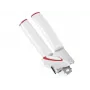 LEIFHEIT Dosenöffner Lifty Manuell Top-Cut mit ergonomischem Griff, Edelstahlklinge, Weiß/Grau