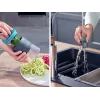 LEIFHEIT Hand-Spiralschneider Gemüsespiralschneider Manuell 2 Schneidoptionen Weiß/Grün