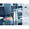 LEIFHEIT Thermo Mug Flip 600 ml Silber