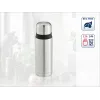 LEIFHEIT Thermos Coco 0,5L Edelstahl Vakuum-Isolierflasche, Silber