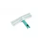LEIFHEIT Fensterwischer M Handabzieher mit Click-System, 28 cm Gummiwischer, Ergonomischer Rutschfester Griff, Weiß/Grün