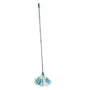 LEIFHEIT Power Mop 3in1 Wischmopp-Bürste mit Teleskopstiel