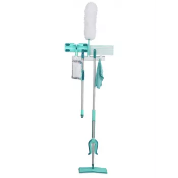 LEIFHEIT Organiser Click System, 8-teiliger modularer Schubladen-Organizer, Transparent
