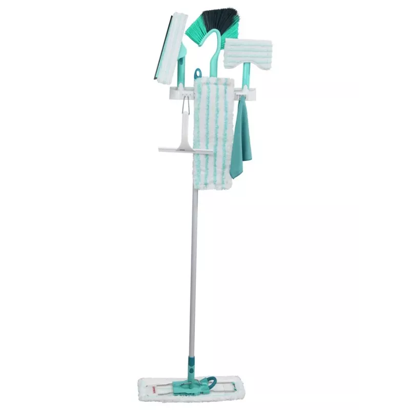 LEIFHEIT Organiser Click System, 8-teiliger modularer Schubladen-Organizer, Transparent