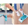 LEIFHEIT Bodenreinigungsset Clean Twist M Ergo mit Power Cleaner 1L, Spin-Mop-System, Grün/Weiß