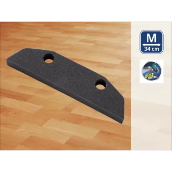 LEIFHEIT Ersatzschaum für Soft&Easy Bodenwischer, 34cm, Blau