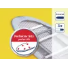 LEIFHEIT Bügelbrettbezug-Befestigungen (4er-Set, Weiß, elastische Bänder mit Clips)