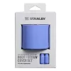 STANLEY The Quencher Boot + Strohhalm-Aufsatz Hortensienblau 1,18L Silikon-Set