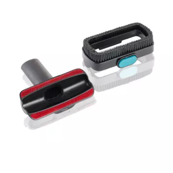 LEIFHEIT 2in1 Regulus PowerVac 2in1 kabelloser Stielsauger, 20 V, 40 min Laufzeit, 0,45 L Staubbehälter, LED-Leuchten, Handgerät, Weiß