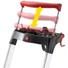 Hailo L100 TopLine 7-stufige Aluminium-Stehleiter mit Multifunktionsablage, 150 kg Traglast, EN 131 8050-607