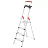 HAILO L85 ComfortLine Aluminium 4-Stufen Haushaltsleiter