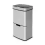 HAILO Öko Vario XL Abfalltrennsystem, 2x25L, Edelstahl