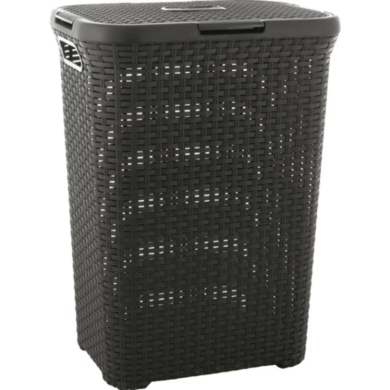 Curver Style 60L Wäschebox Dunkelgrau