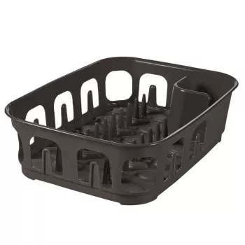 CURVER Essentials Geschirrabtropfständer 39x29x10,1 cm Dunkelgrau