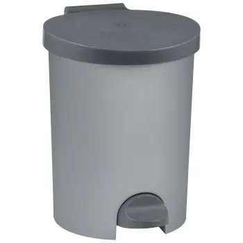 CURVER Tretabfalleimer 15L Edelstahl Silber Soft-Close Rechteckig