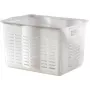 Curver Alfa XL Transparenter rechteckiger Aufbewahrungskorb 43x31,4x25,8cm 35L