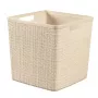 CURVER Korb Jute Quadratisch 17L 28x28x27 cm Creme
