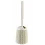 CURVER Knit Toilettenbürste mit Halter, Weiß, Ø14x43 cm